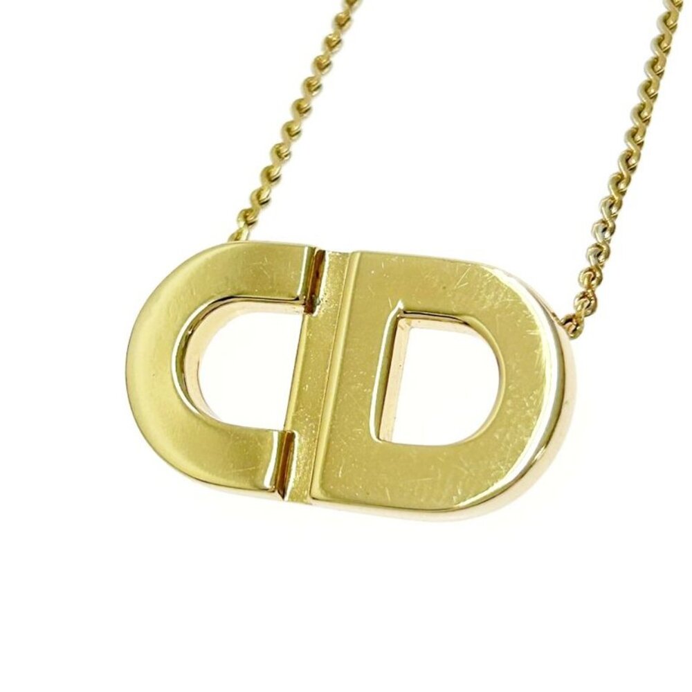 Christian Dior GP CD Logo Necklace Gold Necklace - Picture 4 of 7